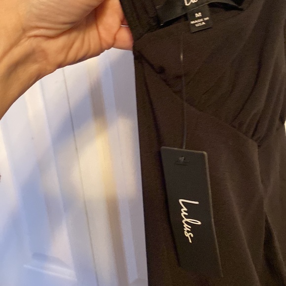 Black Halter Jumpsuit - Picture 7 of 10